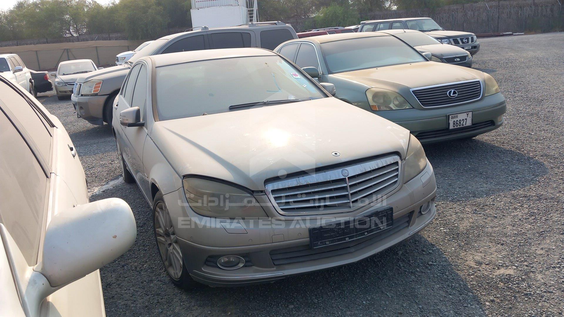 2009 MERCEDES C 180 VIN: WDDGF46X99A240024