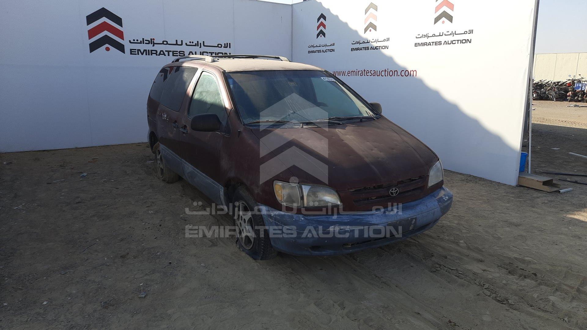 2001 TOYOTA SIENNA VIN: 4T3ZF13C01U341347