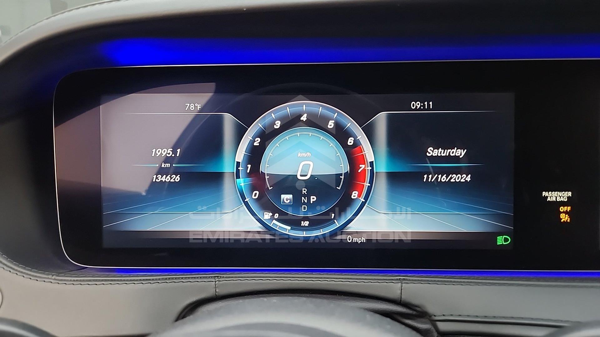 2018 MERCEDES S 560 VIN: WDDUG8GB8JA354370