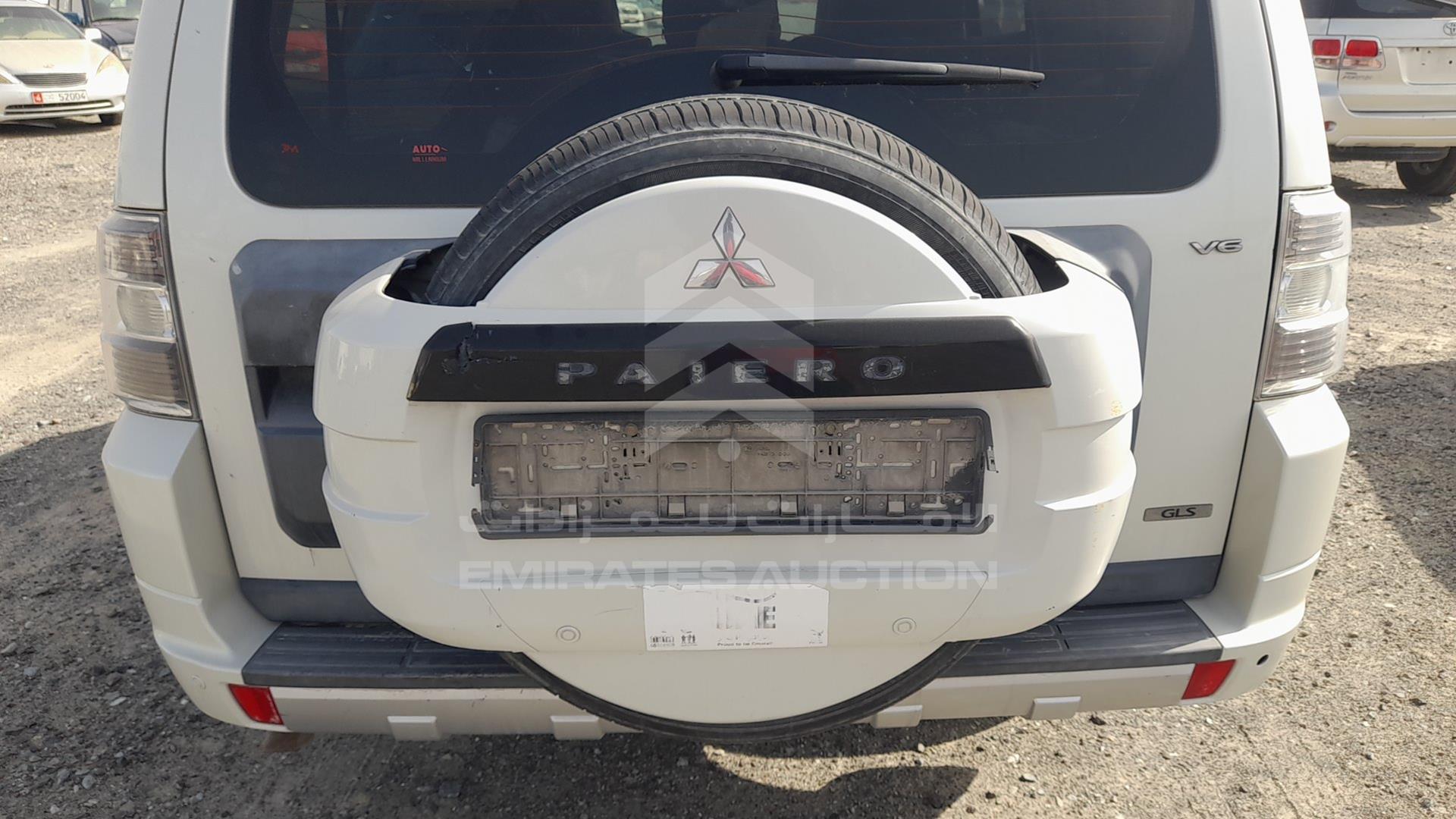 2012 MITSUBISHI PAJERO VIN: JMYLRV95WCJ704546