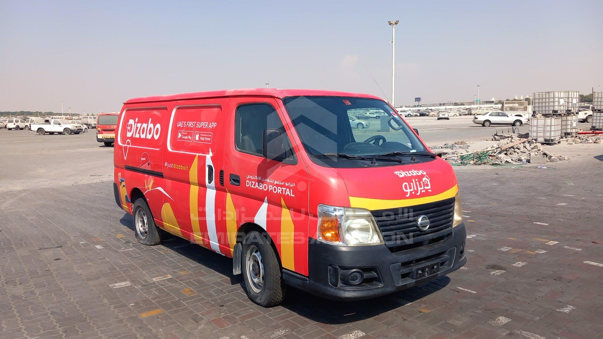 2012 NISSAN URVAN VIN: JN6AE52S9CX116341
