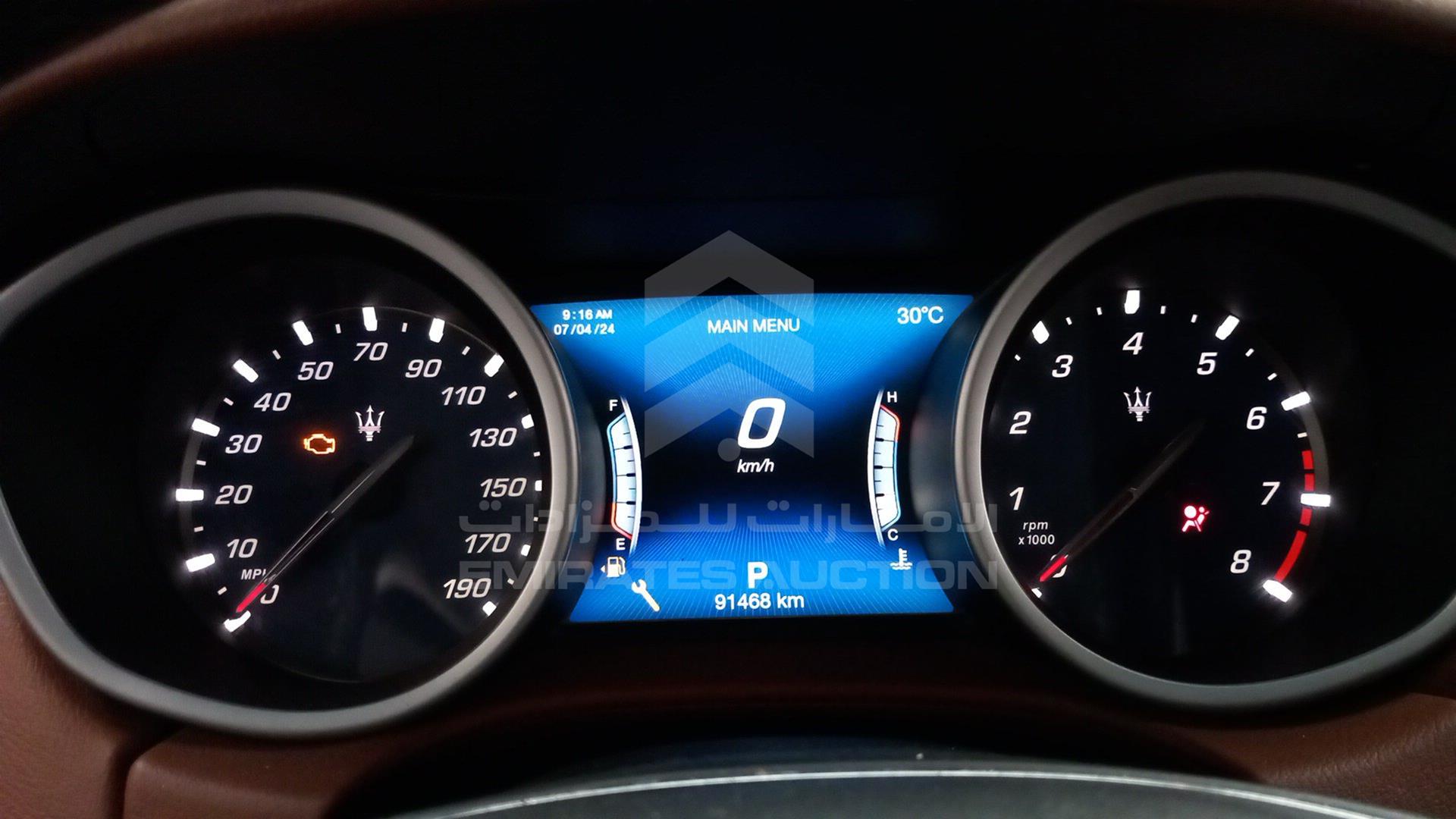 2018 MASERATI GHIBLI VIN: ZAM57YTA5J1270871