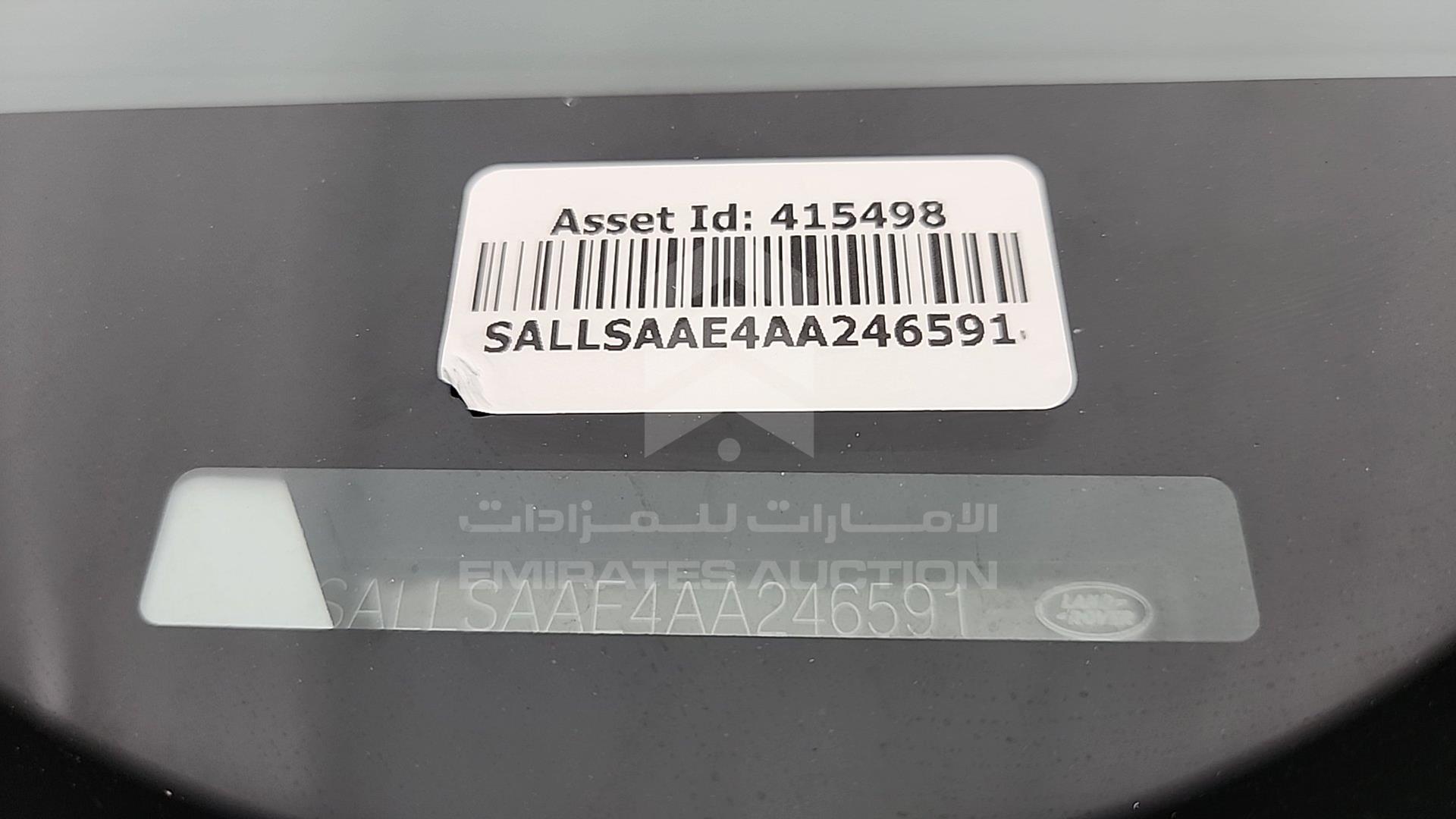 2010 RANGE ROVER SPORT VIN: SALLSAAE4AA246591
