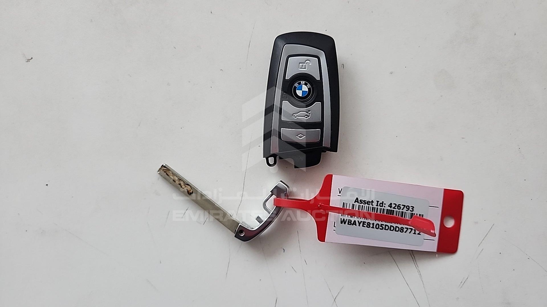2013 BMW 750LI VIN: WBAYE8105DDD87712