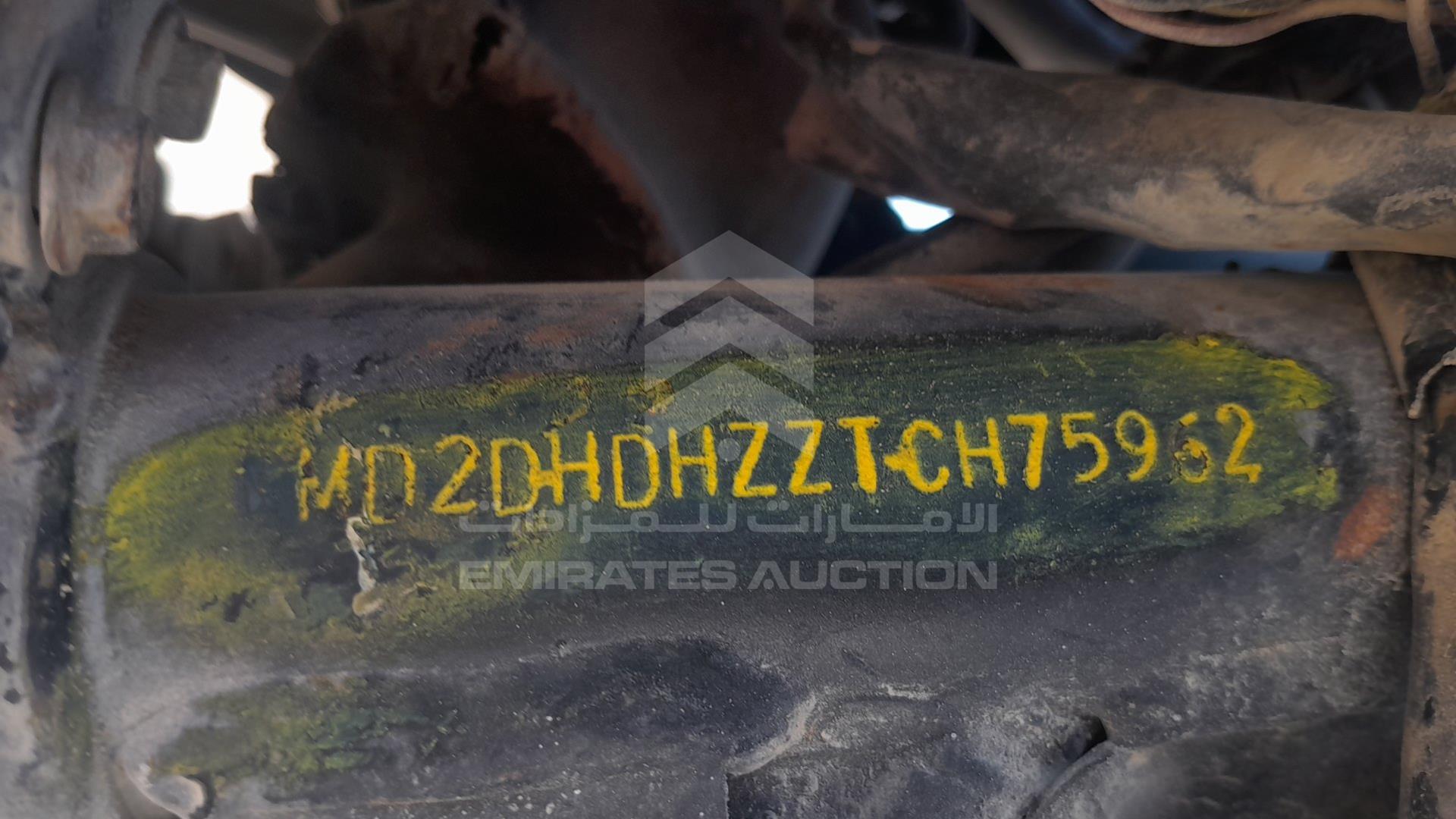 0 BAJAJ PULSAR VIN: MD2DHDHZZTCH75962