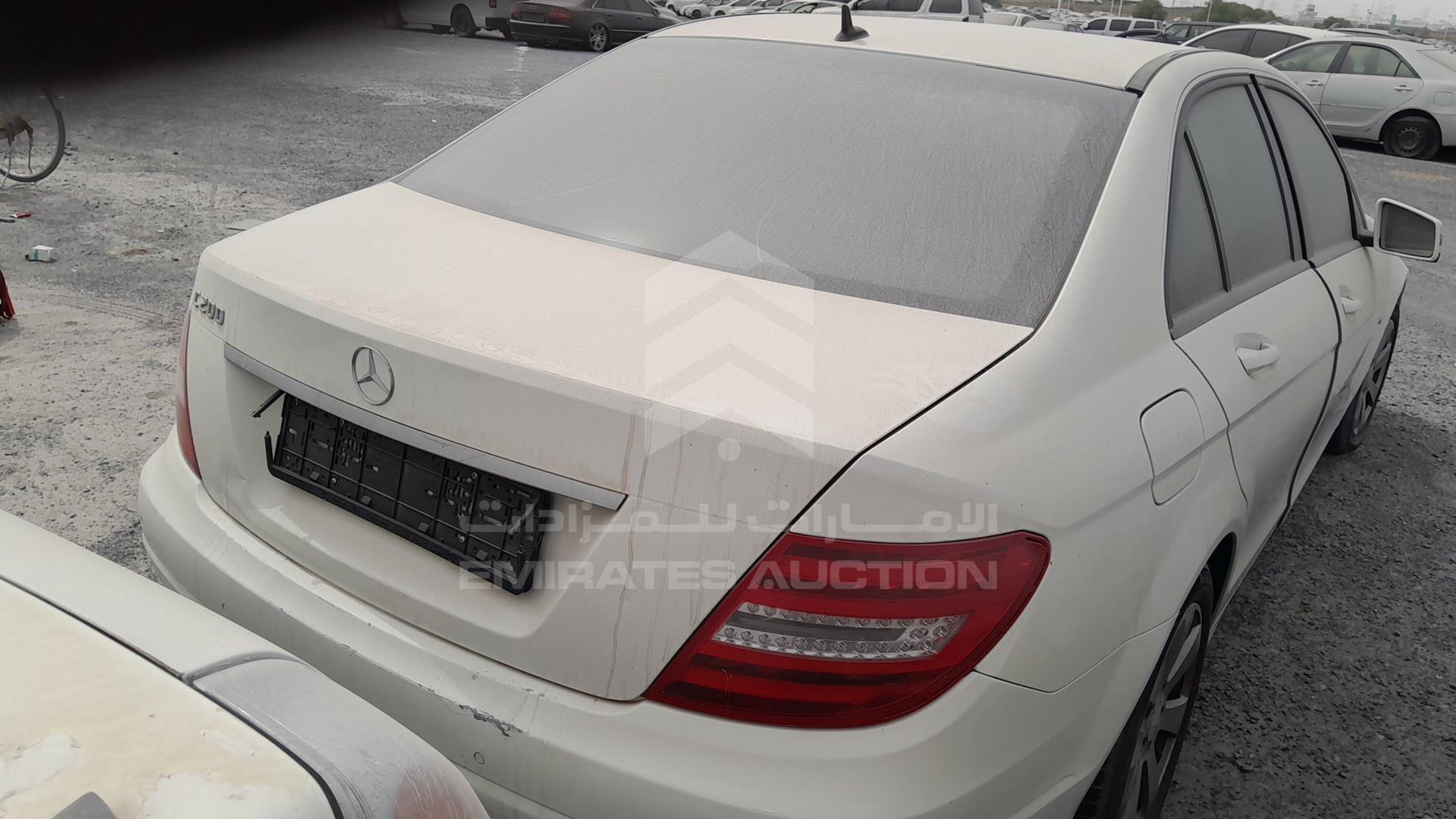 2012 MERCEDES C 200 VIN: WDDGF4JB9CA633511