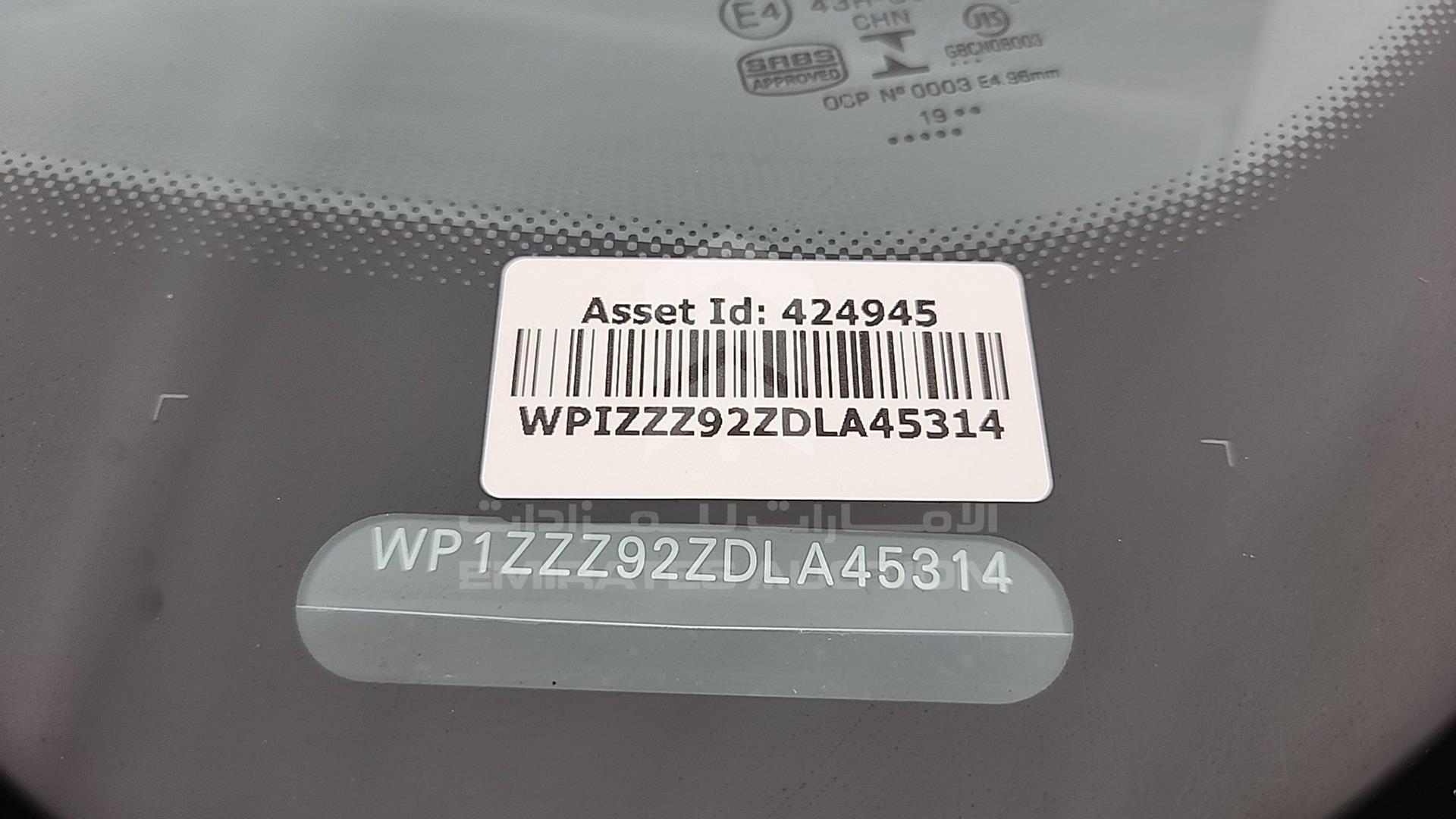 2013 PORSCHE CAYENNE GTS VIN: WP1ZZZ92ZDLA45314
