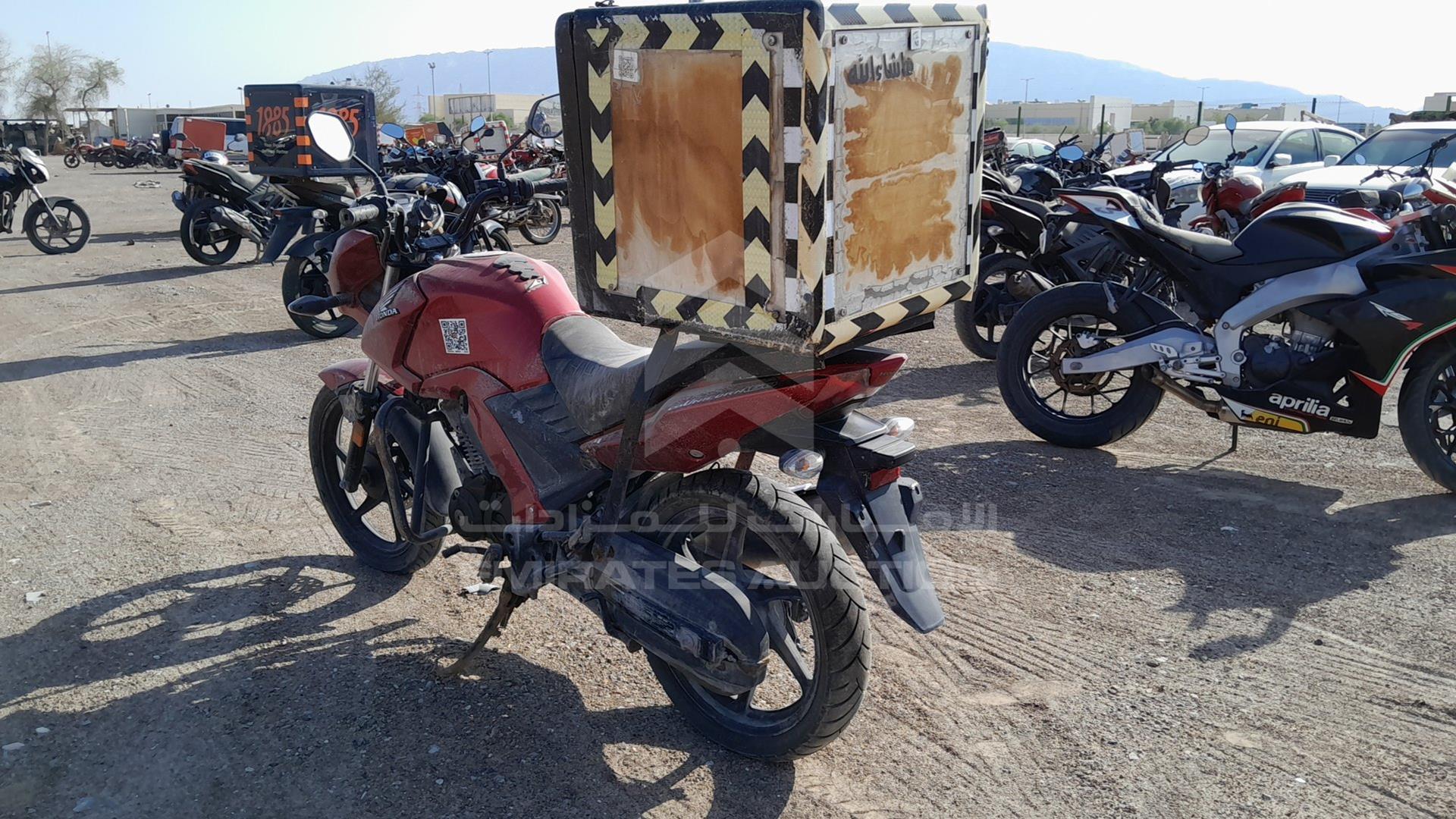 2022 HONDA UNICORN 160 VIN: ME4KC20F2NA008607