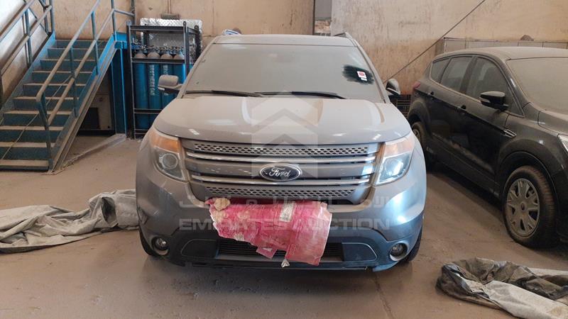 1FM5K8F83EGC18455 Auction: EmiratesAuction Lot: 409503 1FM5K8F83EGC18455 Ford Explorer 2014 GREY Photo 1