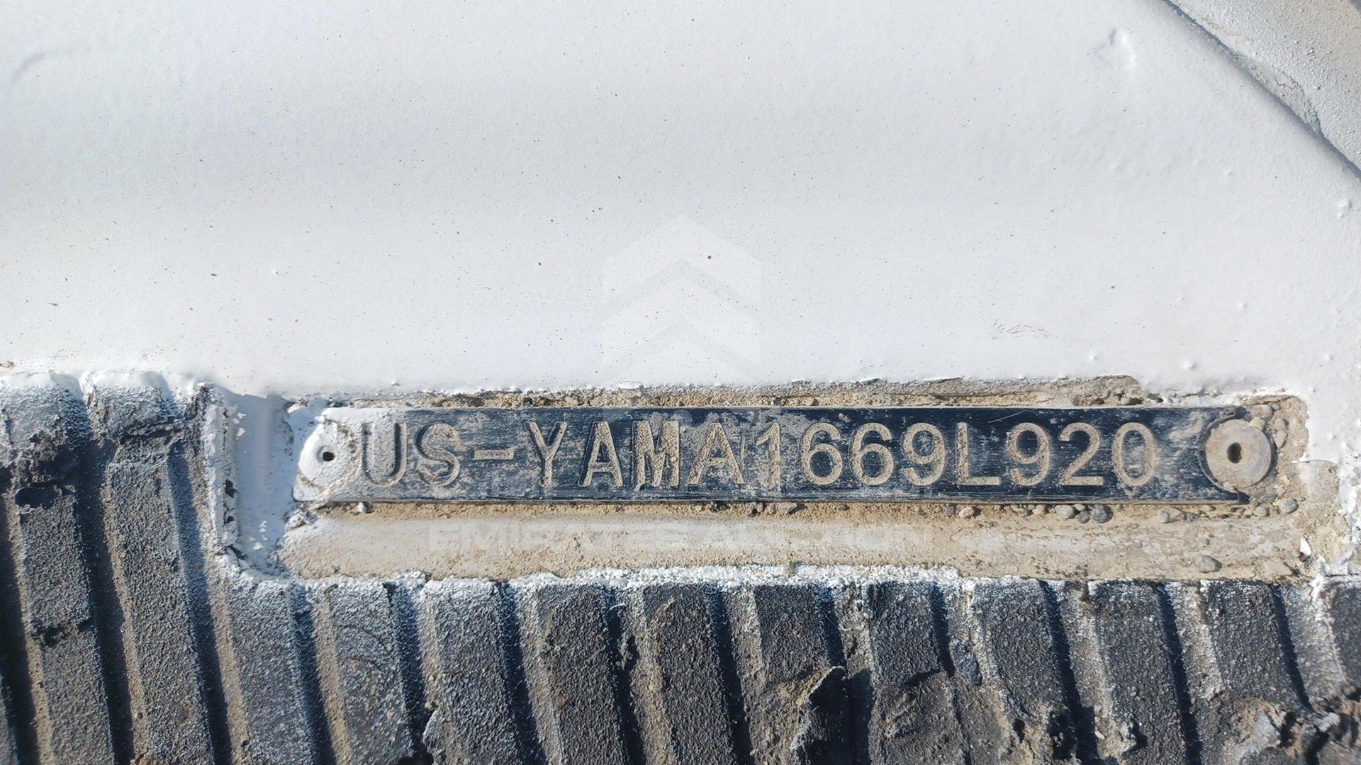 2020 JET SKI --- VIN: USYAMA1669L920