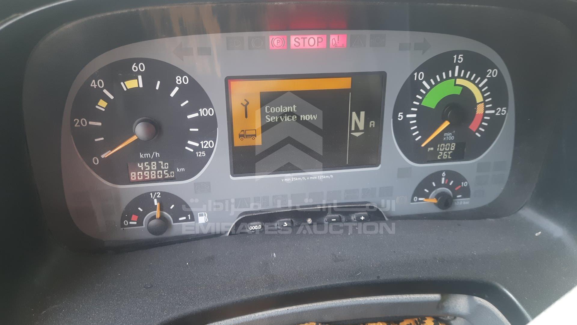 2008 MERCEDES ACTROS VIN: WDAKHCAA28L307533