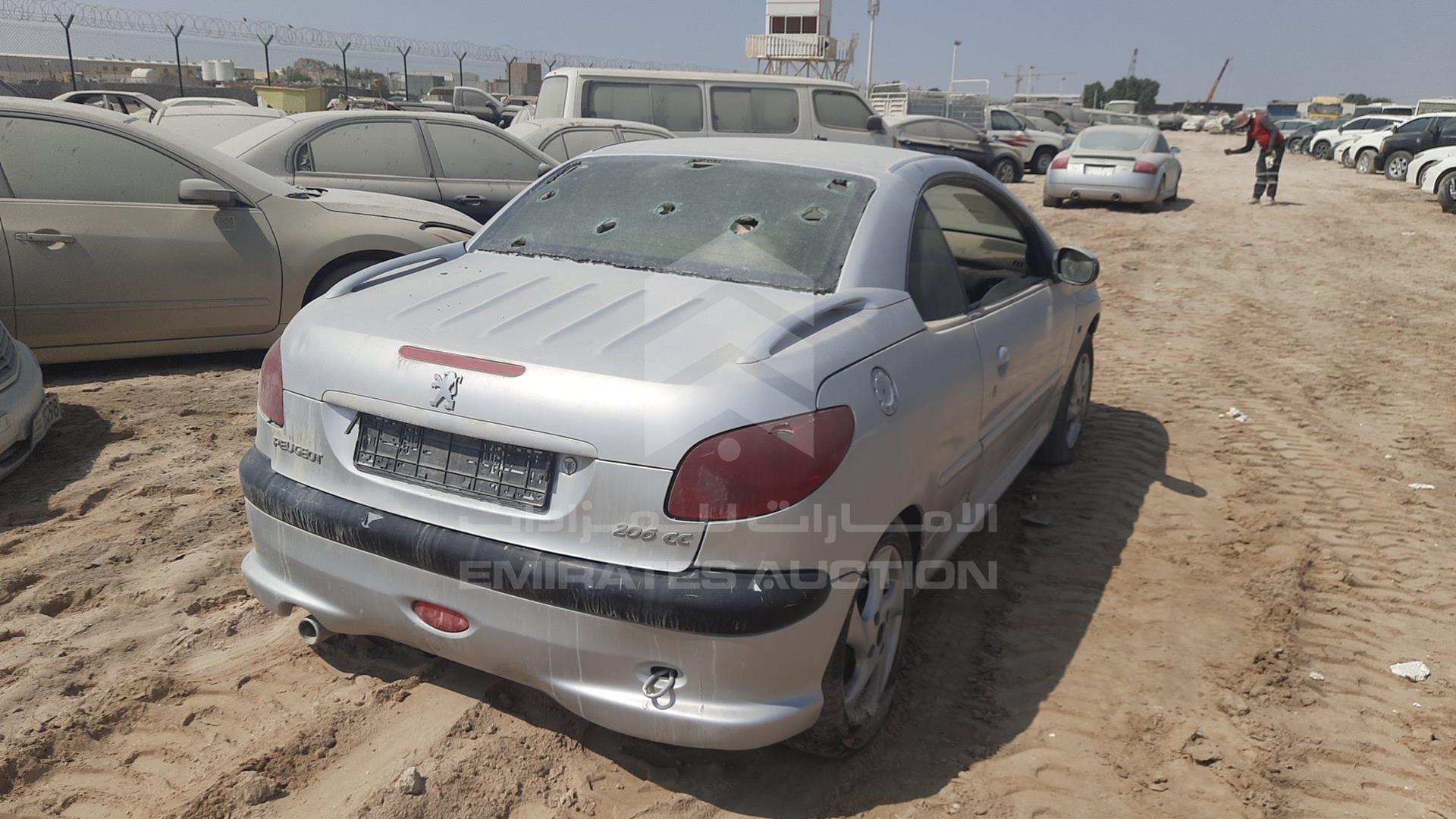 2005 PEUGEOT 206 CC VIN: VF32DNFUR5Y022967