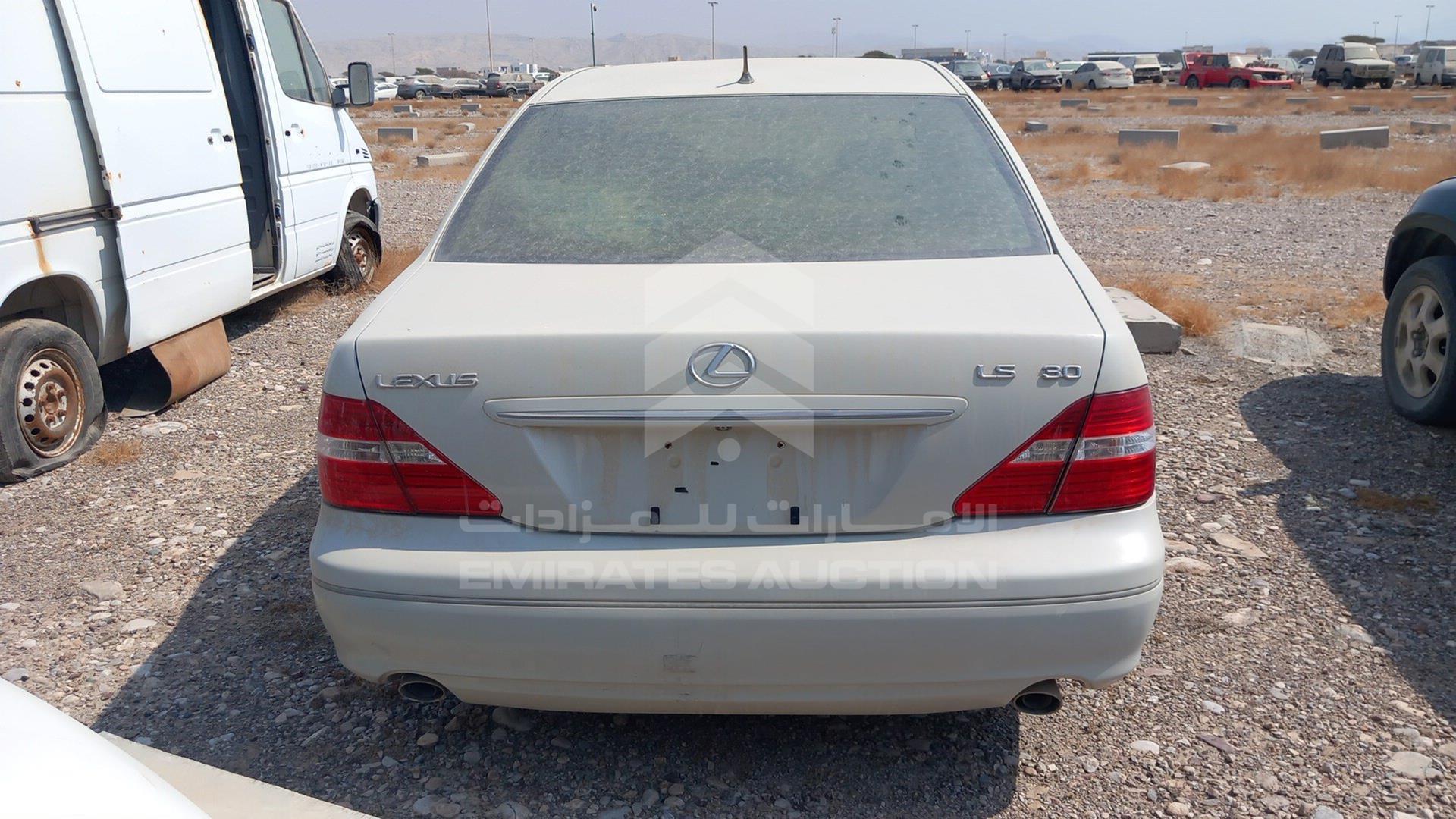 2001 LEXUS LS 430 VIN: JTHBN30F910049181