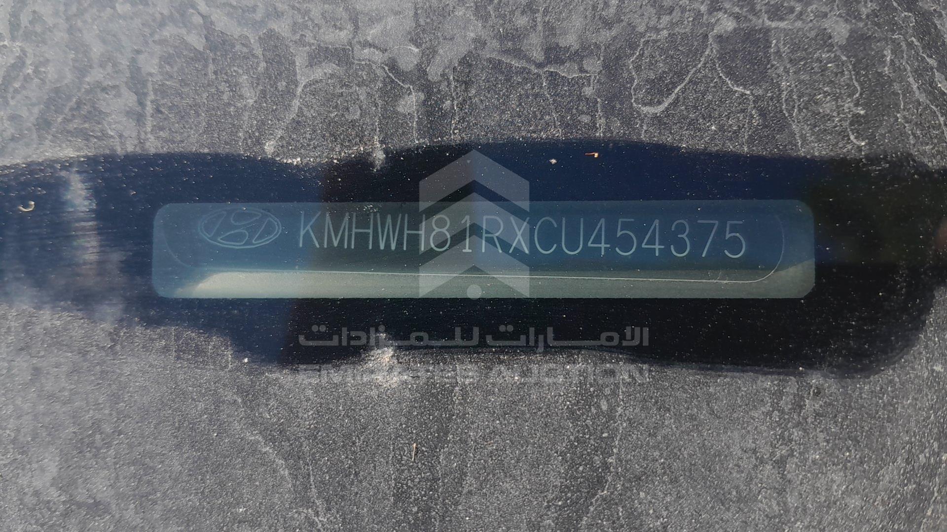 0 HYUNDAI H1 VIN: KMHWH81RXCU454375