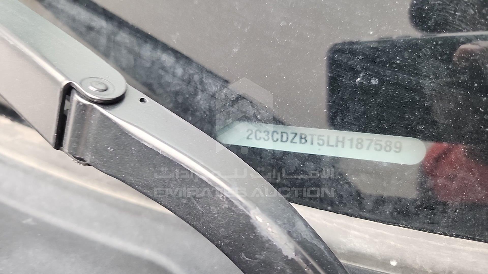 2020 DODGE CHALLENGER VIN: 2C3CDZBT5LH187589