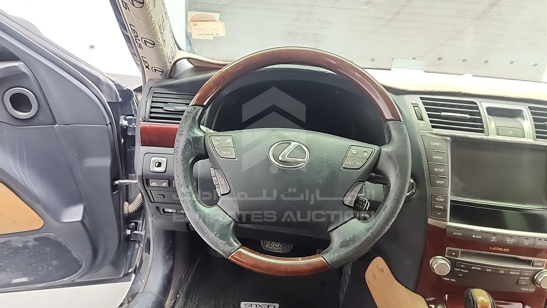 2010 LEXUS LS 460 VIN: JTHBL5EF5A5094616