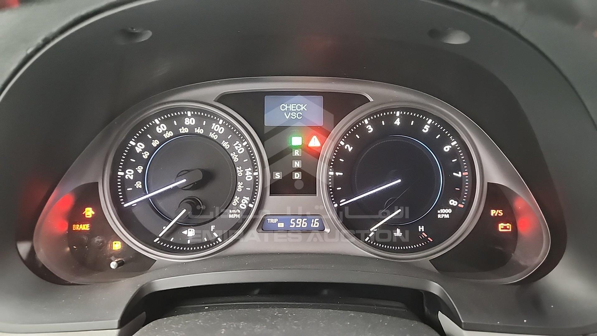 2008 LEXUS IS 250 VIN: JTHBK262X85072053