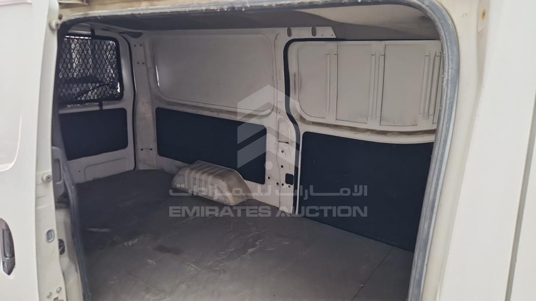 2014 Nissan Urvan — Trunk Interior View — Photo 14