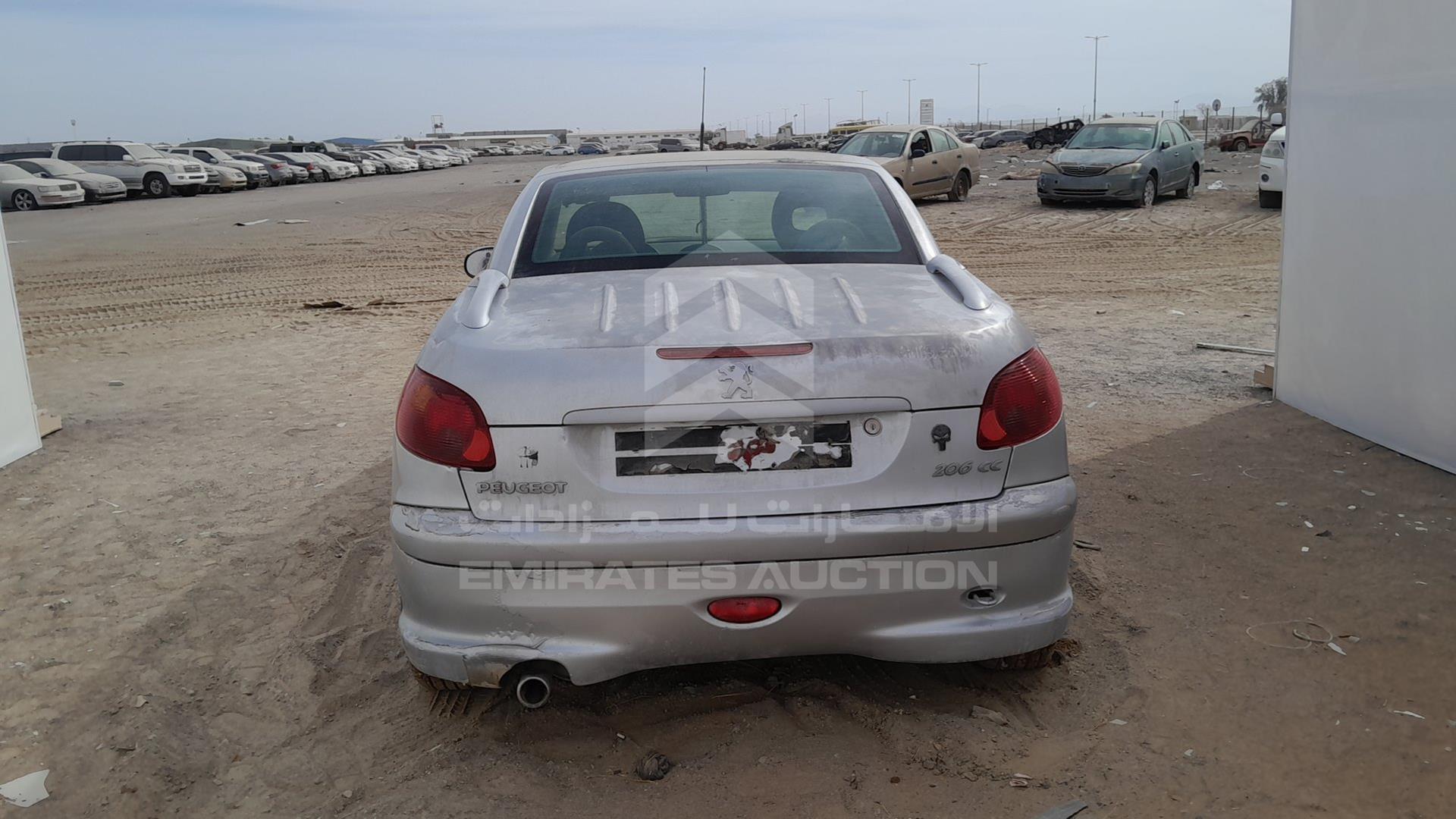 2004 PEUGEOT 206 VIN: VF32DNFUR4Y060381