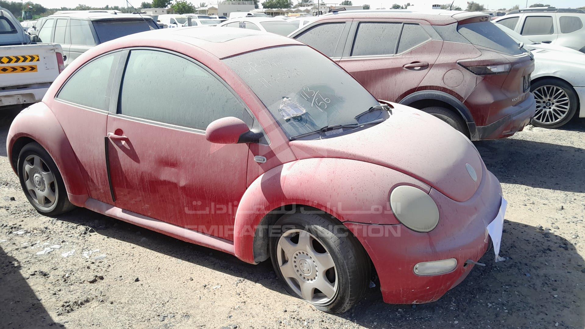 2002 VOLKSWAGEN BEETLE VIN: WVWZZZ9CZ2M637343