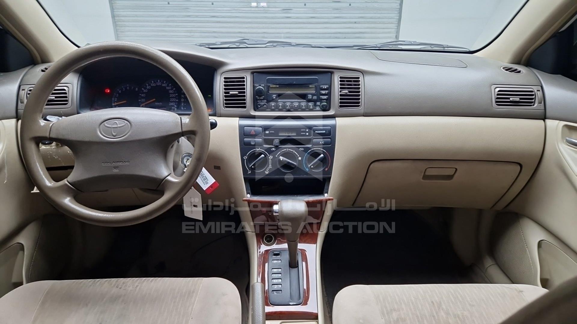 2007 TOYOTA COROLLA VIN: JTDBR22E670294534