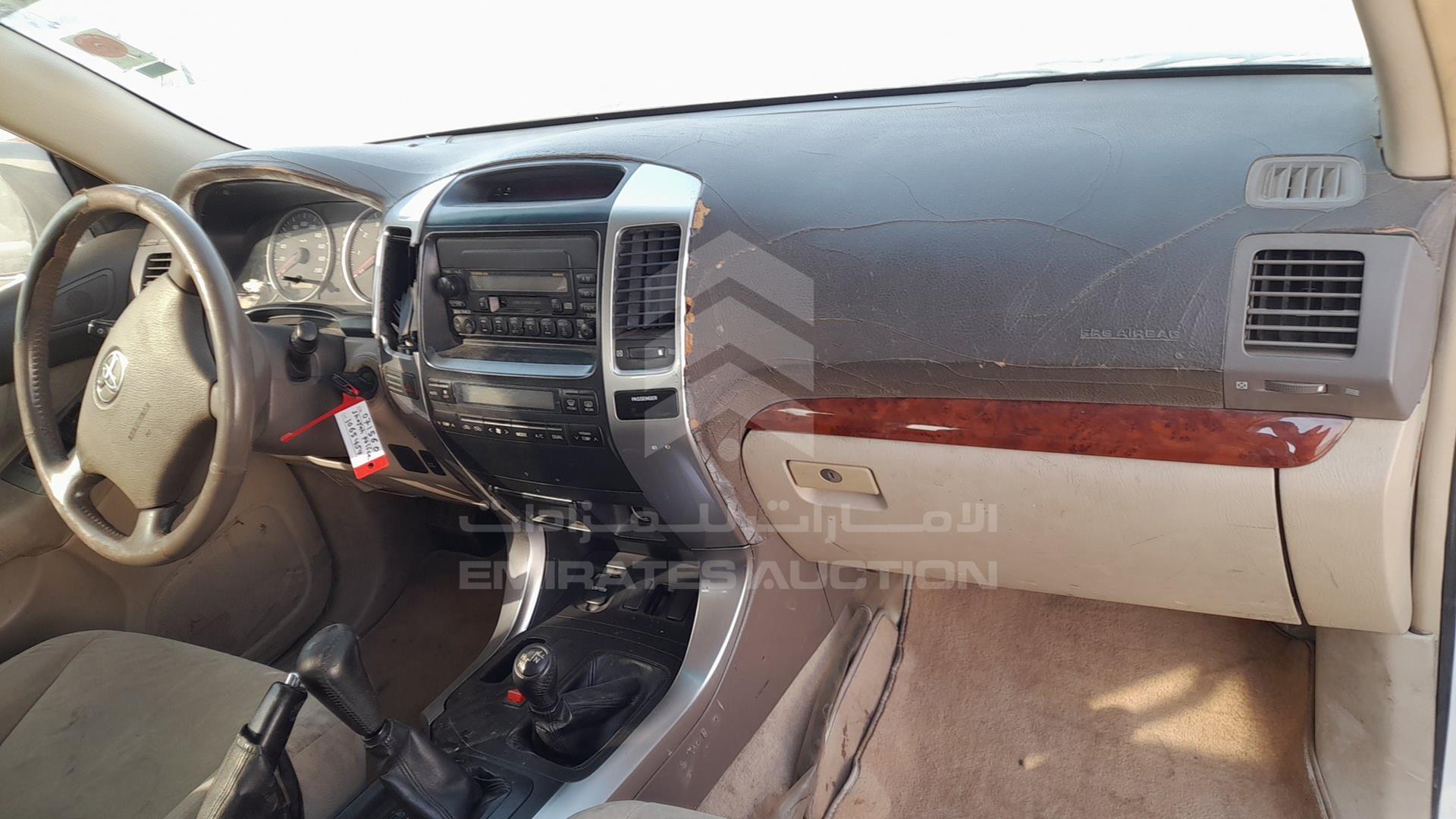 2007 TOYOTA PRADO VIN: JTEBU25J275071560
