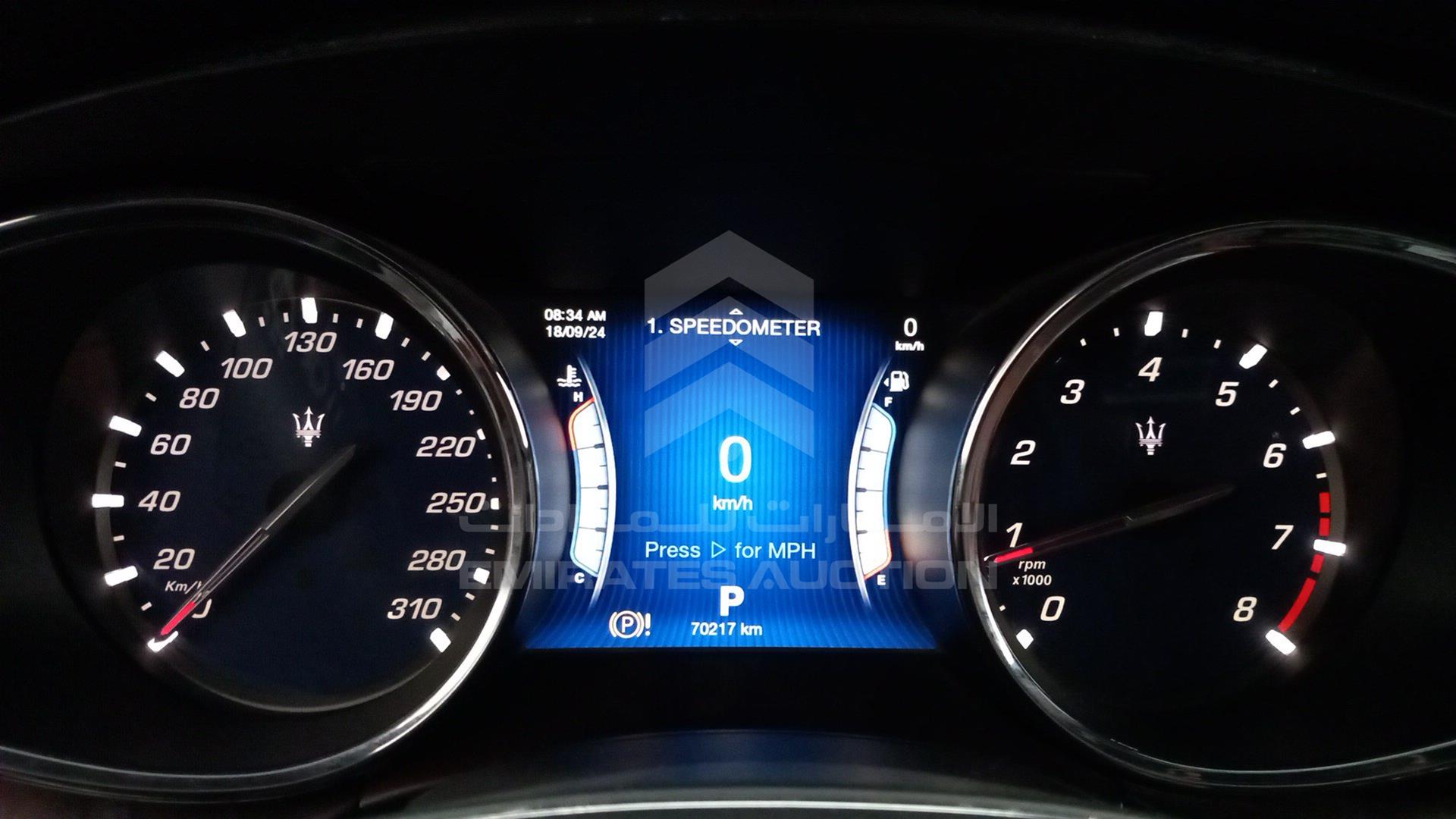2015 MASERATI QUATTROPORTE VIN: ZAMSP56F8F1135769