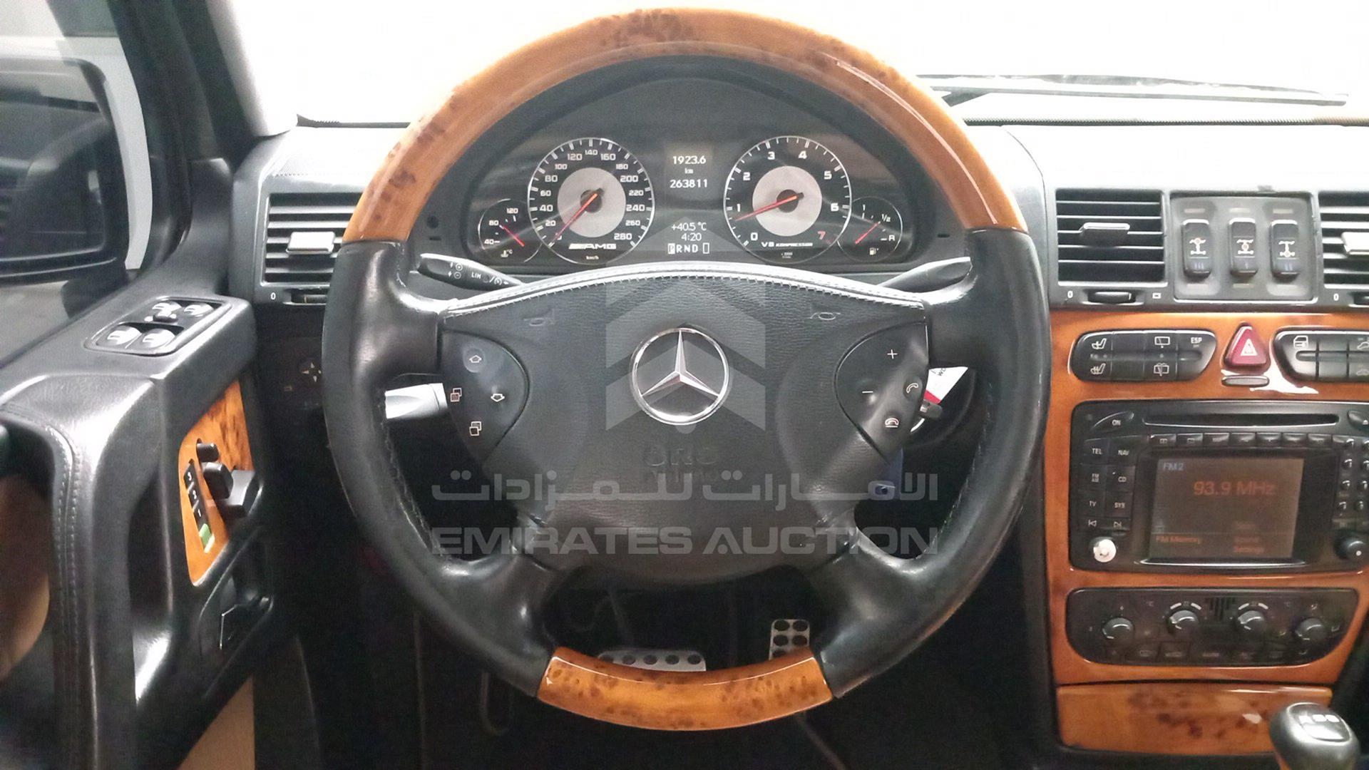 2007 MERCEDES G 55 VIN: WDCYR70F37X169592