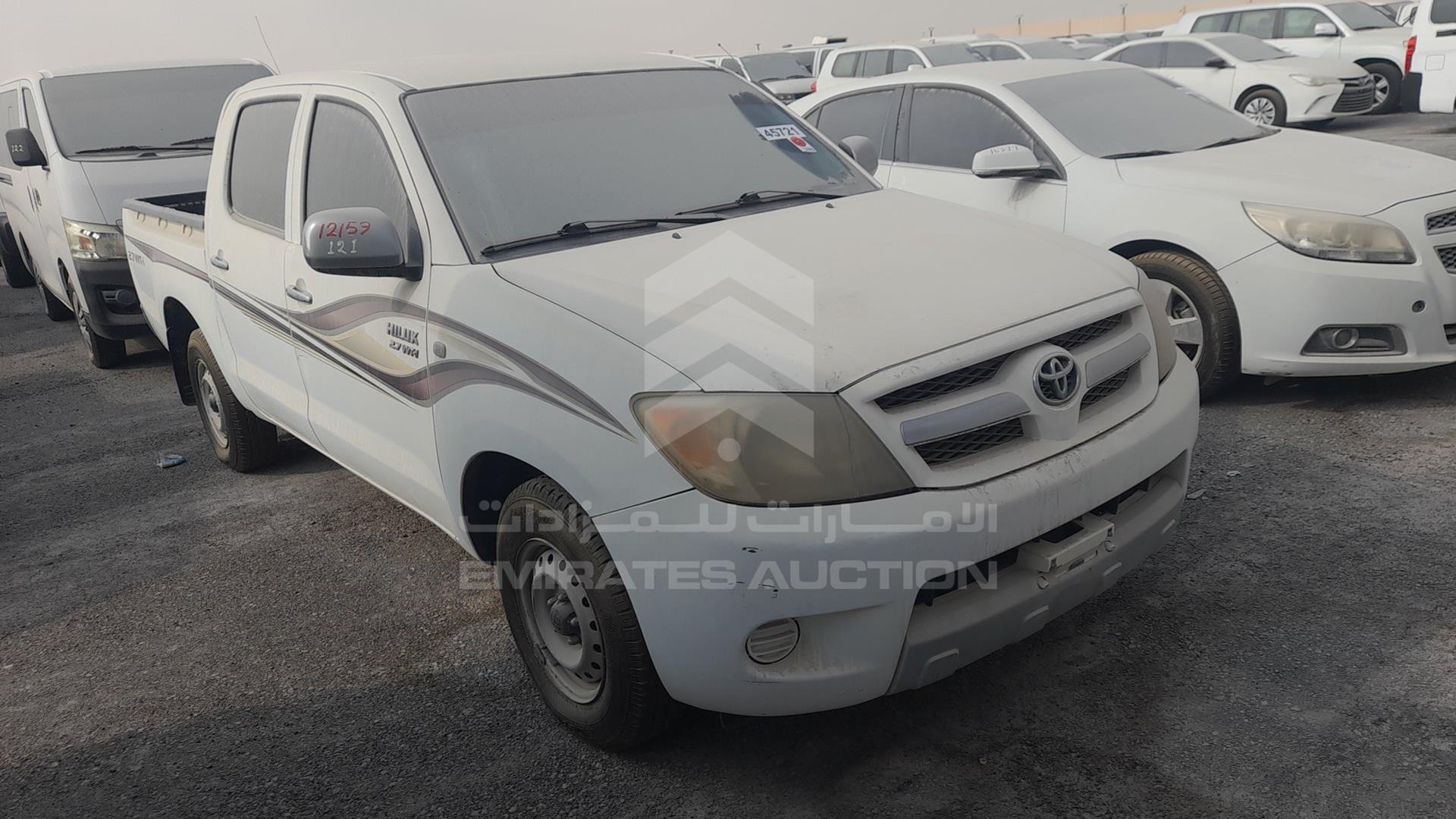 2007 TOYOTA HILUX VIN: MR0EX12G572301980