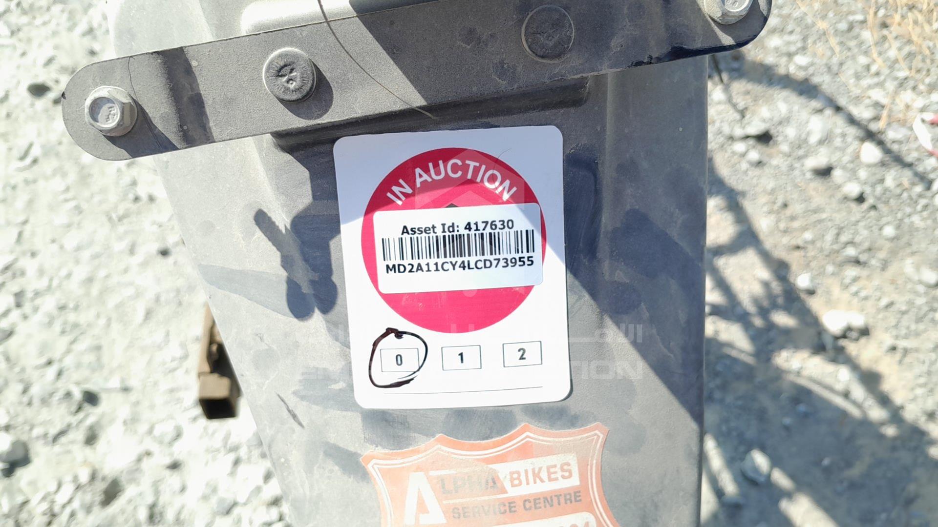 2020 BAJAJ 150 CC VIN: MD2A11CY4LCD73955