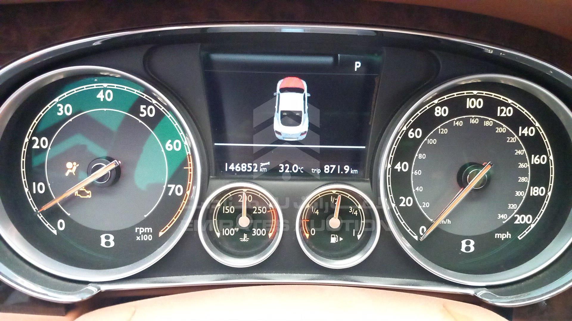 2012 BENTLEY CONTINENTAL VIN: SCBFR7ZA9CC074804