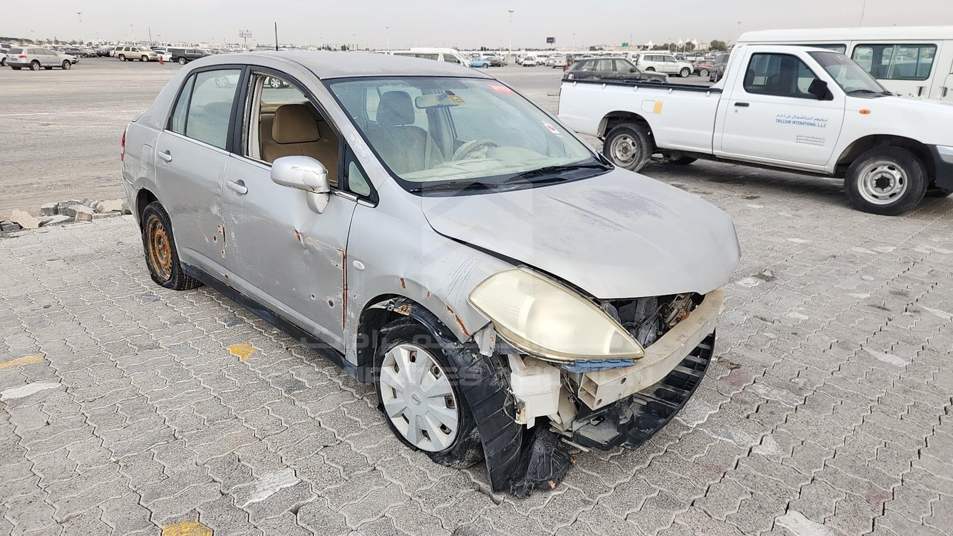 2008 NISSAN TIIDA VIN: JN1CC11C98T019355