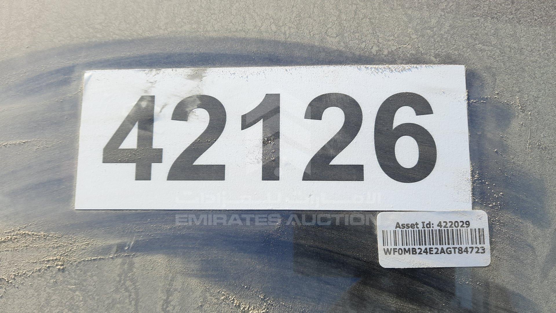 2010 FORD MONDEO VIN: WF0MB24E2AGT84723