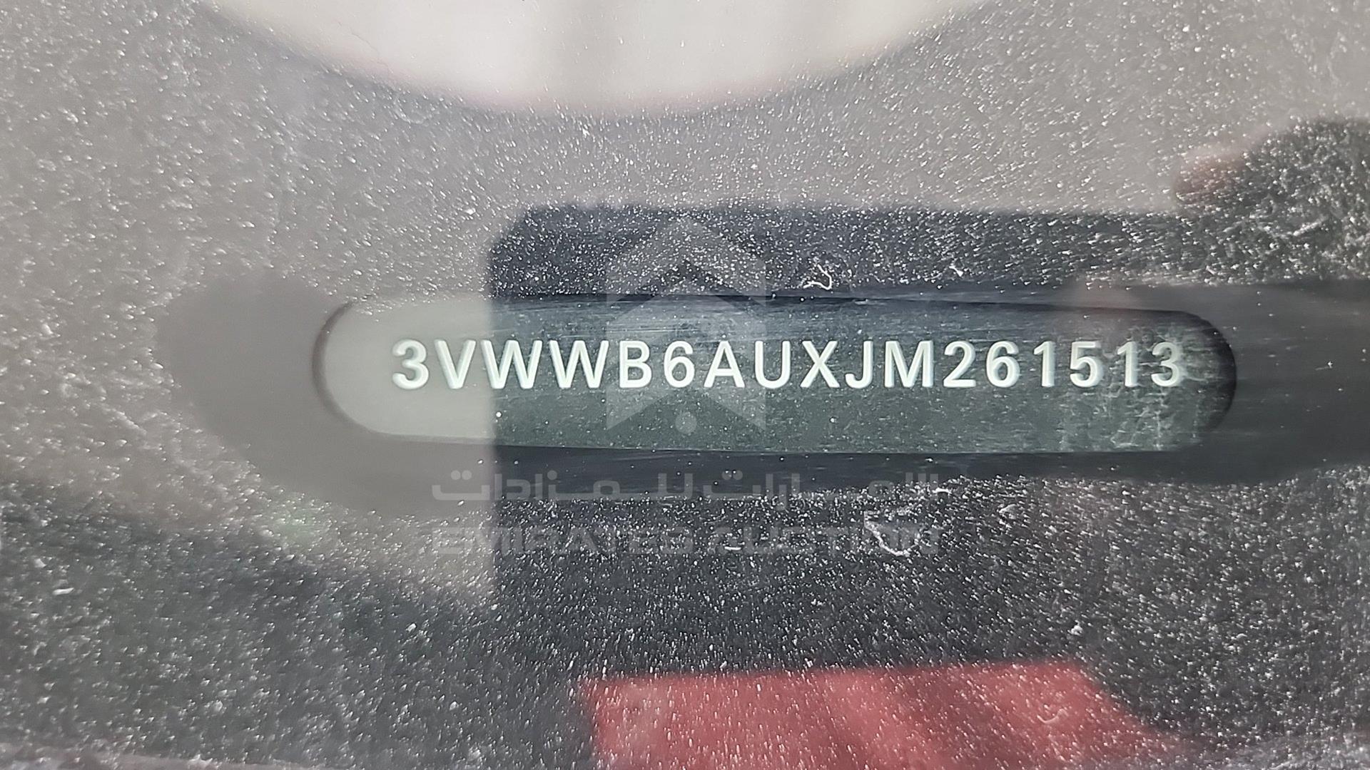 2018 VOLKSWAGEN GOLF VIN: 3VWWB6AUXJM261513