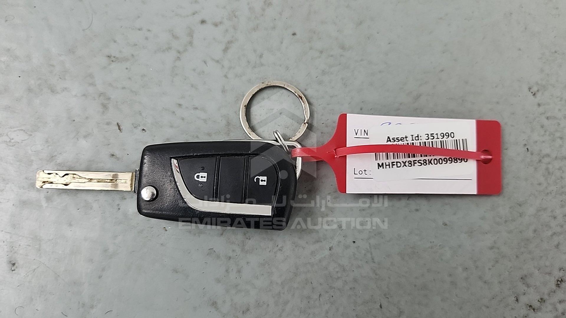 2019 TOYOTA FORTUNER VIN: MHFDX8FS8K0099890