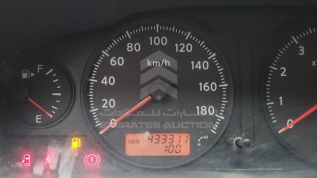 2012 Nissan Urvan — Odometer Reading — Photo 1