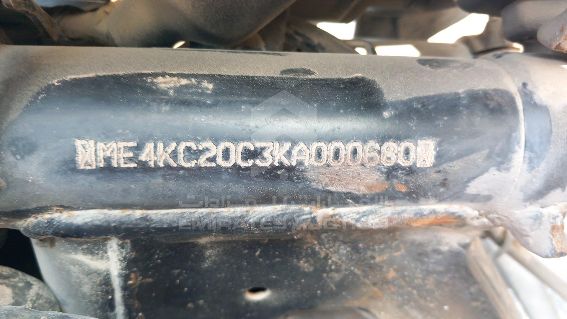 2019 HONDA UNICORN VIN: ME4KC20C3KA000680