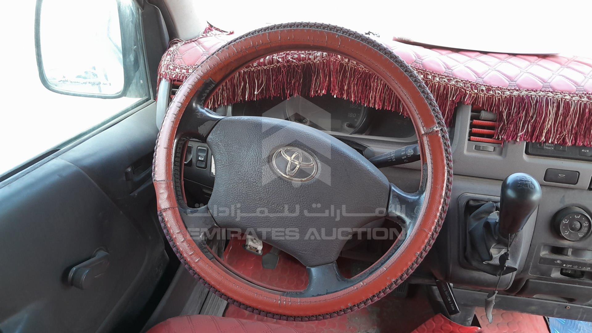 2009 TOYOTA HIACE VIN: JTGJX02P895009641