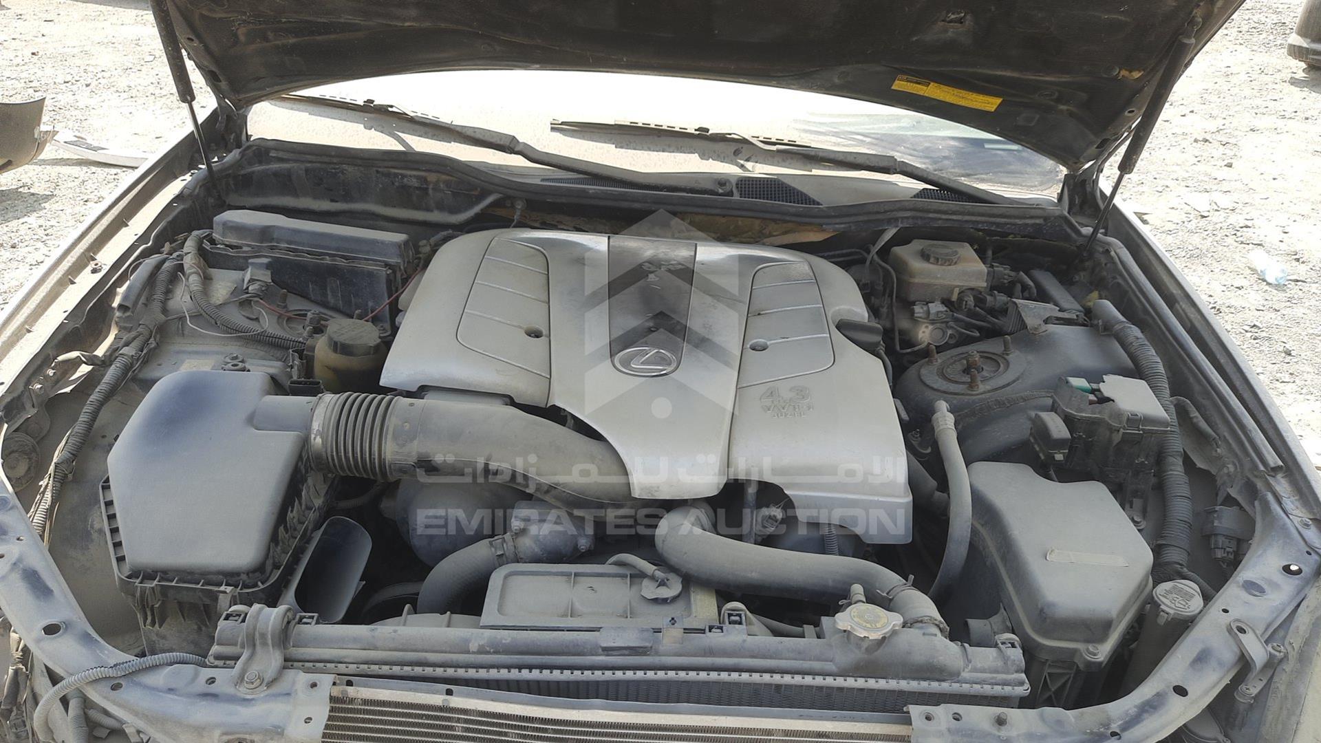 2001 LEXUS GS 430 VIN: JT8BL69S310001814