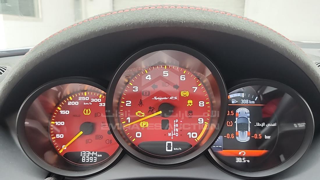 2024 Porsche 718 SPYDER RS — Speedometer & RPM Gauges — Photo 16
