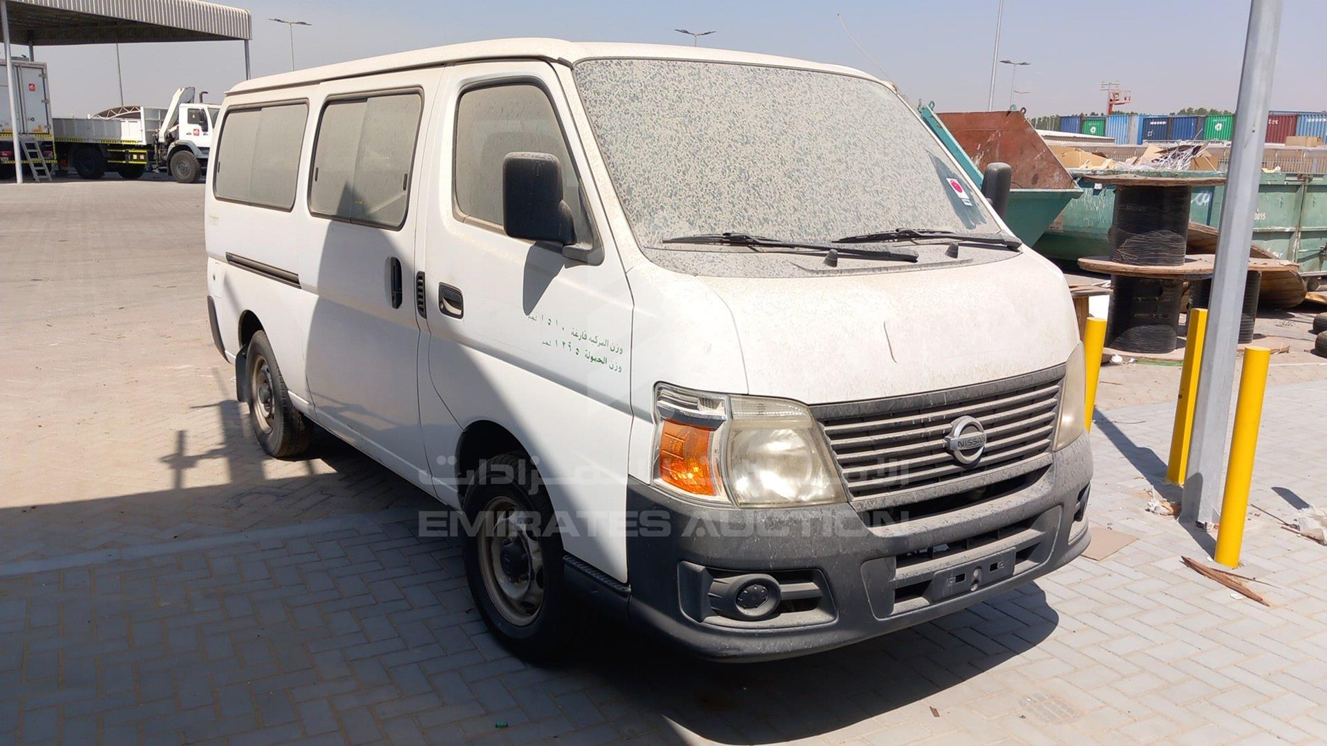 2010 NISSAN URVAN VIN: JN6AE54S3AX024555