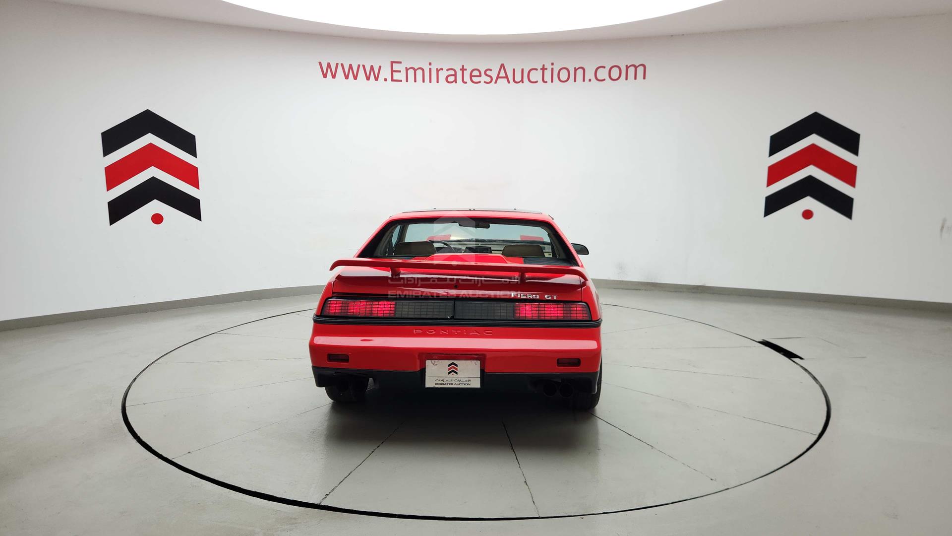 1986 PONTIAC FIERO VIN: 1G2PF3798GP211097
