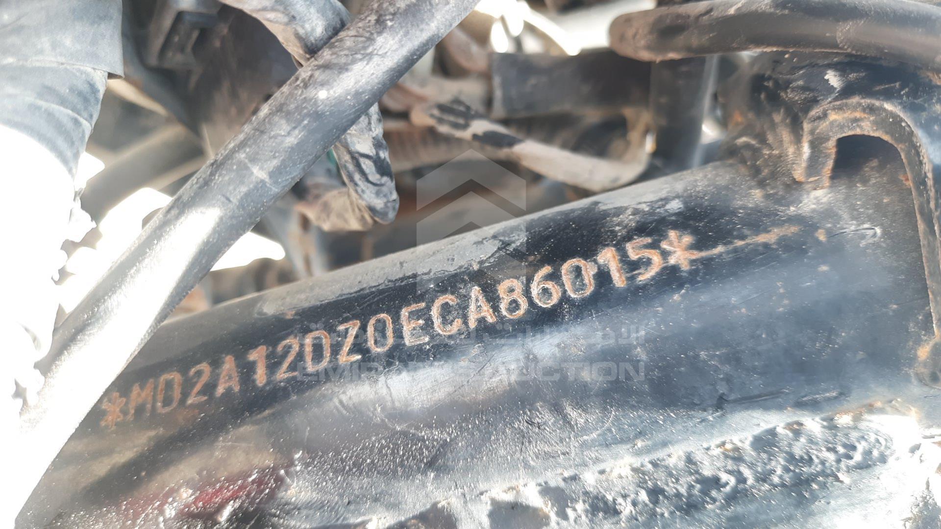 2014 BAJAJ PULSAR 180CC VIN: MD2A12DZ0ECA86015