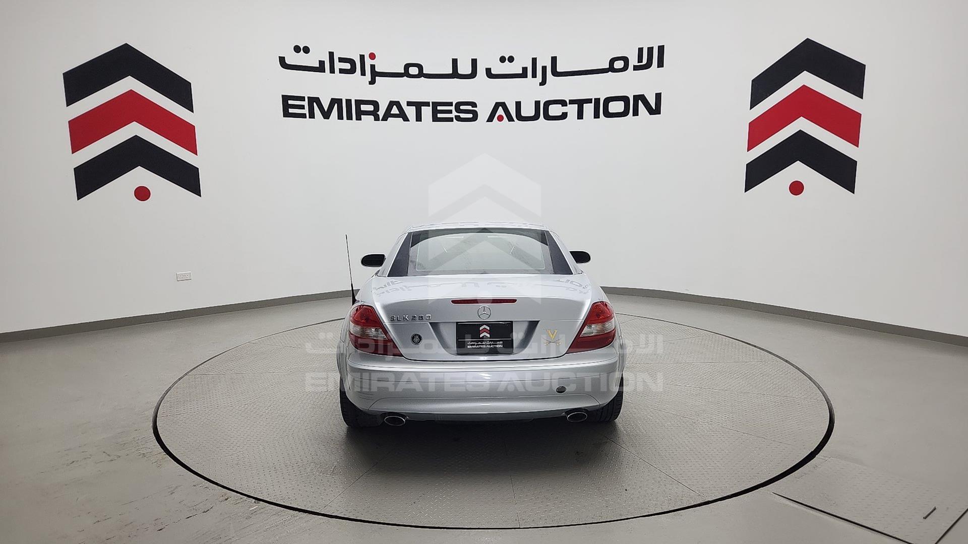 2006 MERCEDES SLK280 VIN: WDBWK54F06F103701