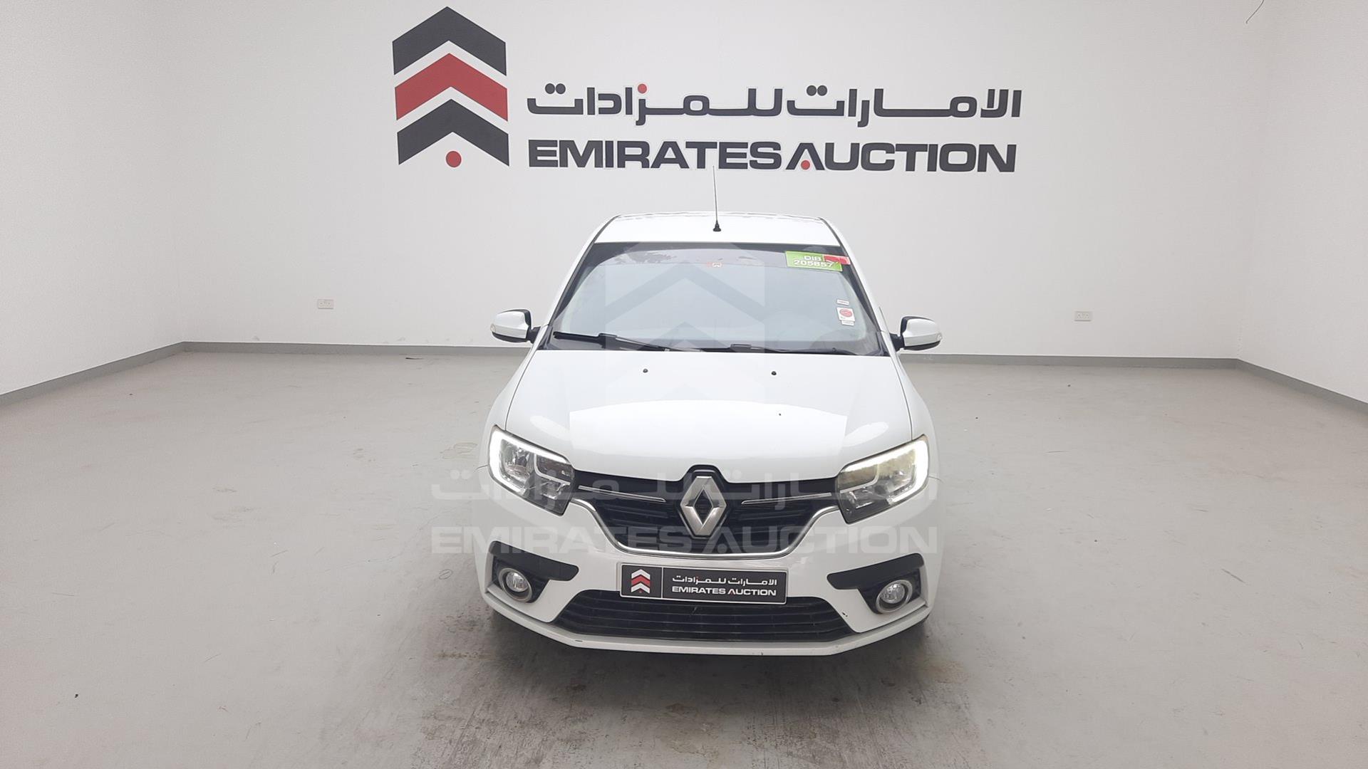 2019 RENAULT SYMBOL VIN: VF14SRAB1KT452118