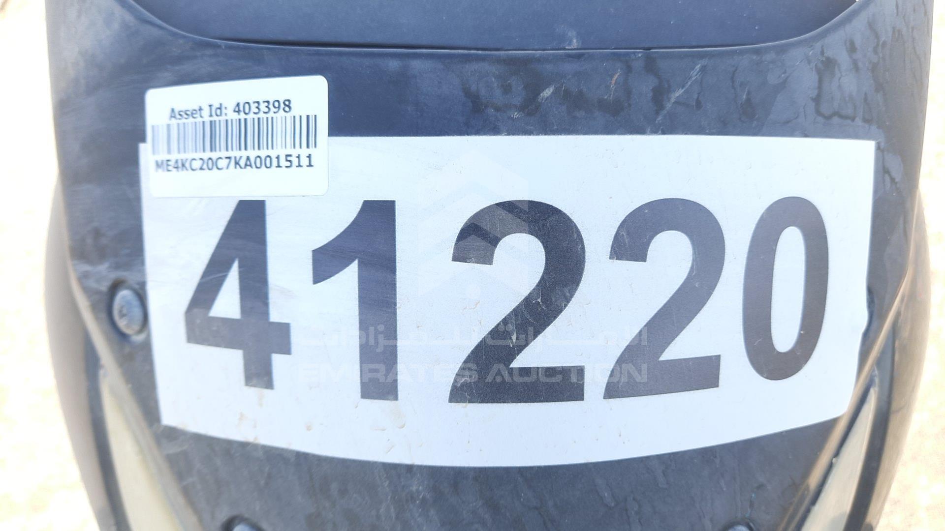 2019 HONDA UNICORN VIN: ME4KC20C7KA001511