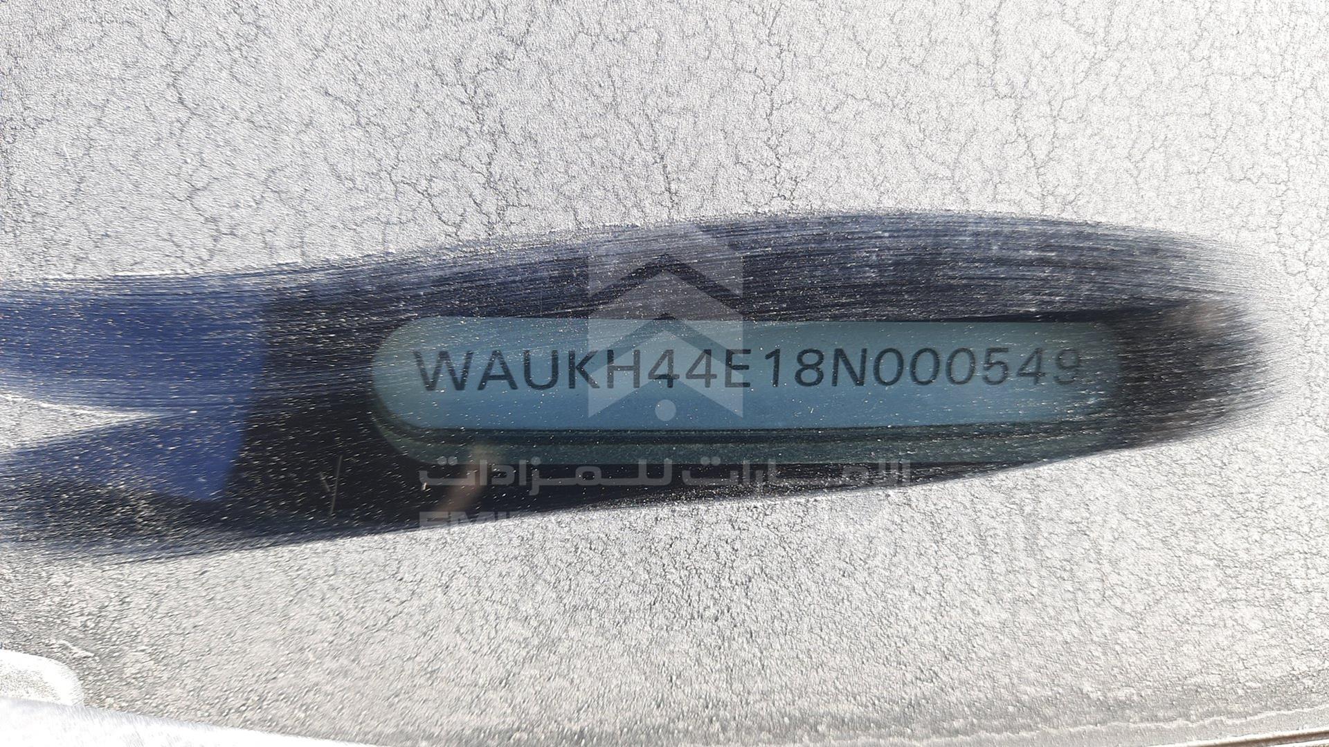0 AUDI A8 L VIN: WAUKH44E18N000549