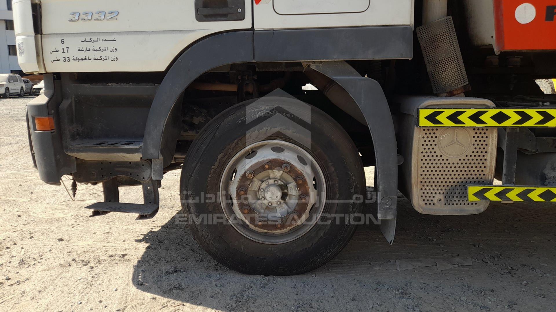 2008 MERCEDES ACTROS VIN: WDAKHCAA98L309148