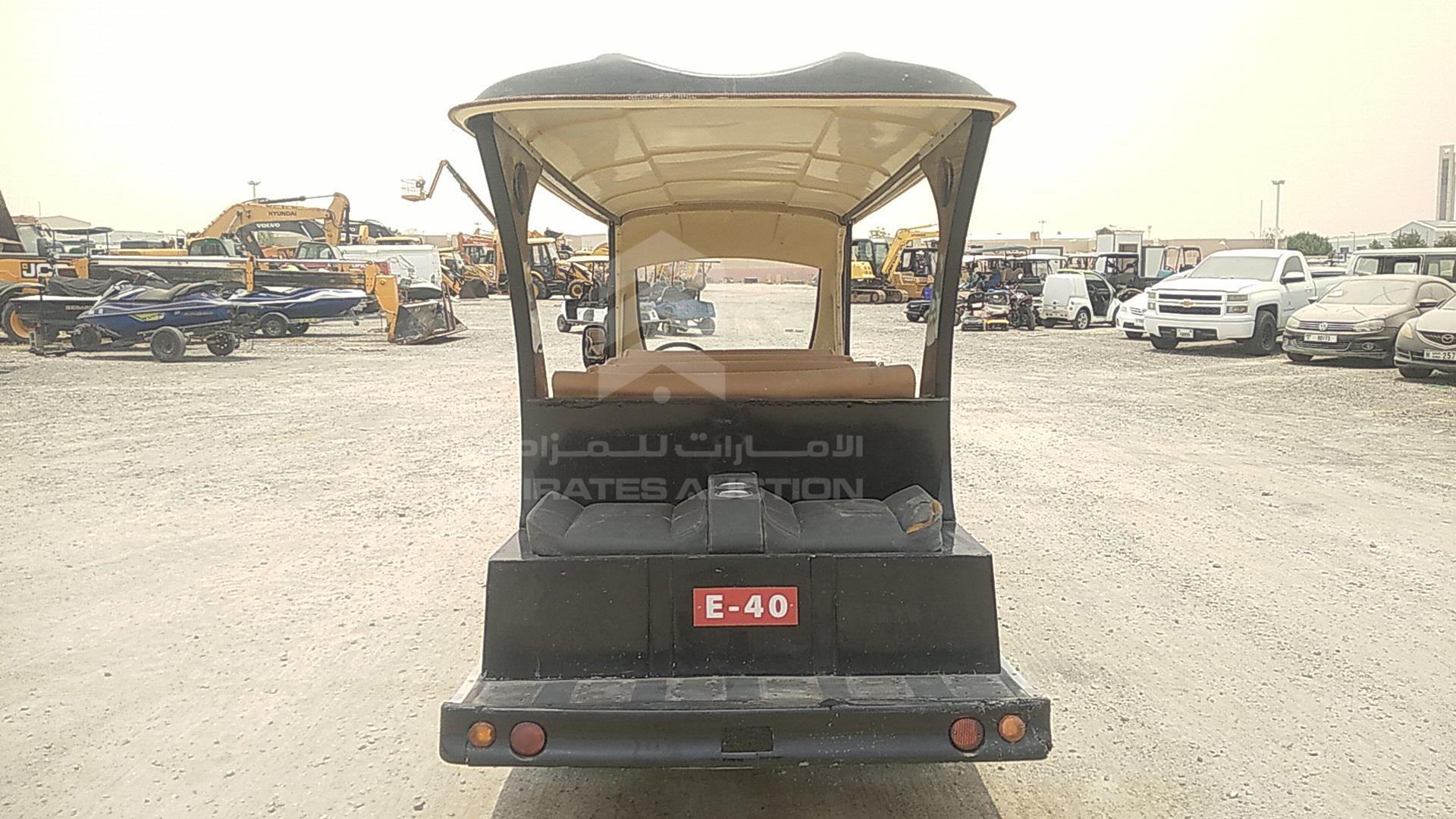 0 GOLF CART ELECTRIC VIN: 09070021