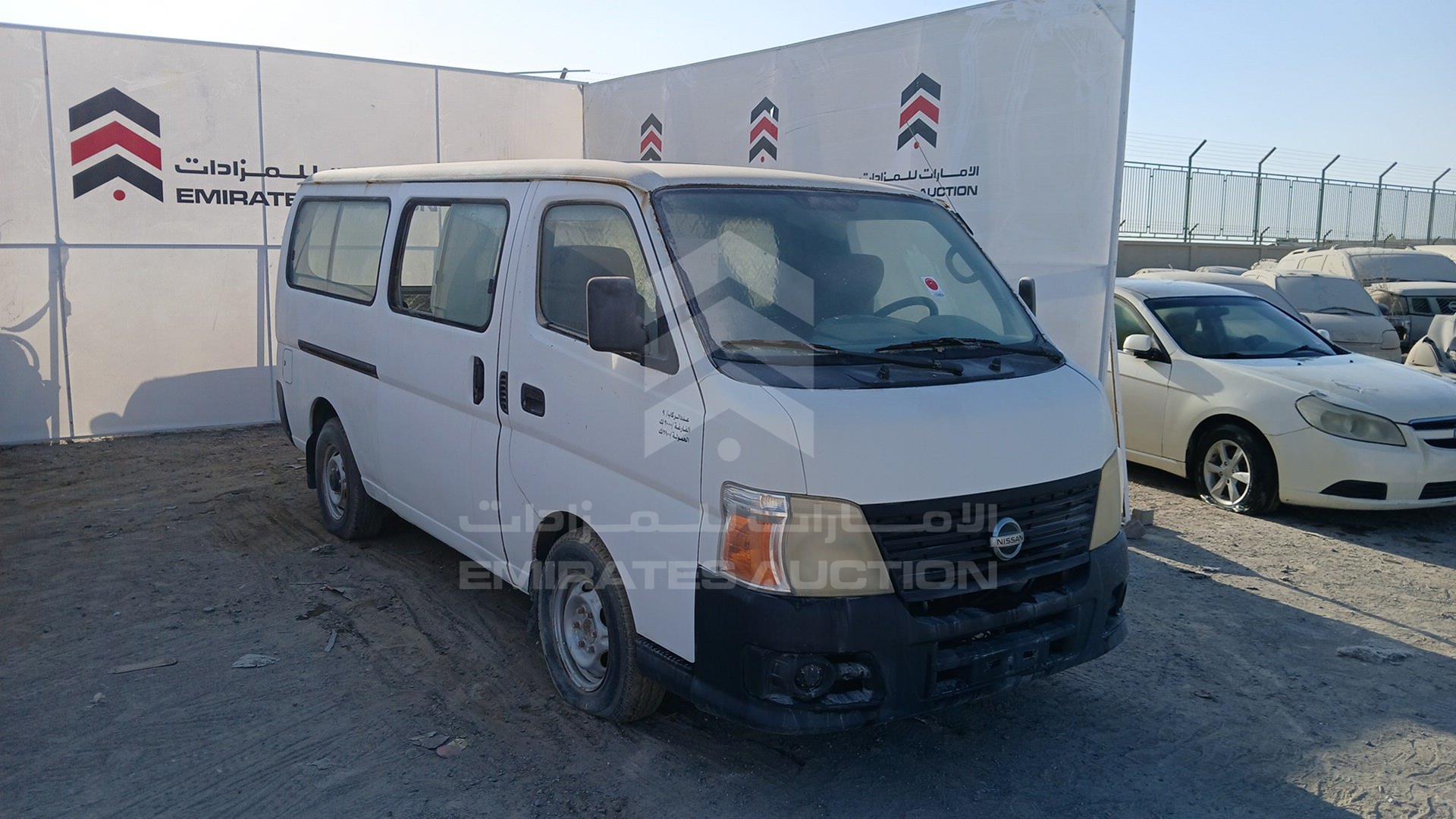 2009 NISSAN URVAN VIN: JN6AE54S69X019457